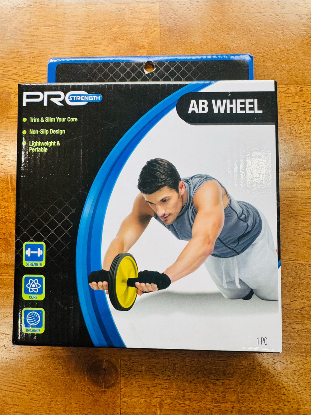 NIB Pro Strength Ab Wheel